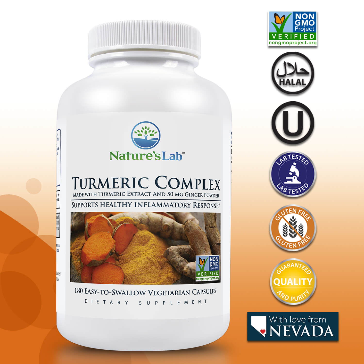 Nature's Lab Turmeric Complex Promotes Cardiovascular, Immune, Joint