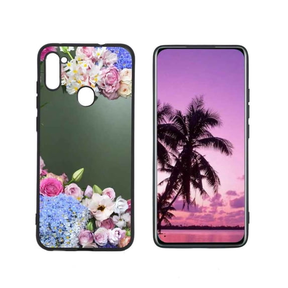 Flowers-s Phone Case, Degined for Samsung Galaxy A11 Case Men Women, Flexible Silicone Shockproof Case for Samsung Galaxy A11