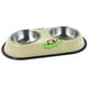 thumbnail image 3 of Comederos dobles para mascotas, estación de comida para perros y gatos, cuencos de acero inoxidable para agua y comida, solución de comedero para perros y gatos, 3 of 5