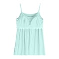 thumbnail image 6 of WCJM Camisoles & Tanks camisoles for women for under clothes Women's Plus Size Soft Tank Top With Bra Sleeveless Comfort Yoga Fitness Top Tank Top 2PC cotton camisoles for women, 6 of 7