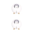 thumbnail image 1 of Advancent Humidificador Mini Cute 220ml DC 5V Cable de silicona Difusor de energía Oficina Dormitorio Mist Maker con luz de ambiente Blanco 2piezas Advancent CBP353285, 1 of 1