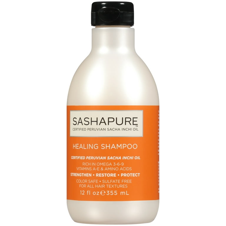 skruenøgle Klimatiske bjerge massefylde Sashapure Healing Shampoo, 12 fl oz - Walmart.com