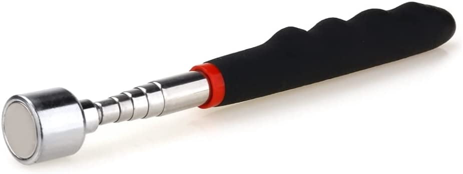 Le noir - Mini stylo magnétique télescopique Portable bâton de ramassage à aimant extensible