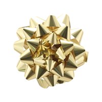 GIFT BOW - METALLIC GOLD, 8.5 INCH, 1 COUNT