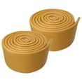 thumbnail image 3 of 2 piezas de moldura de zócalo, pegatina de pared, tiras de rodapié flexibles gruesas, Base de pared autoadhesiva para sala de estar Madera, 3 of 9