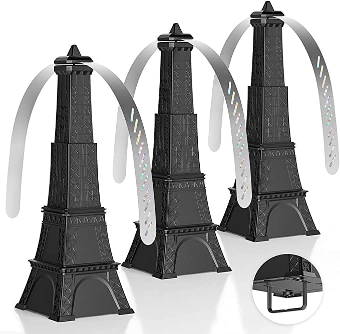DOTSOG Tower shape 3PCS  Fan,  Fans for Outdoor Table, Fan for Tables,  Portable  Fans Spinner for Restaurant, Party, Home