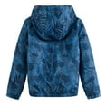 thumbnail image 5 of MADHERO Unisex  Boys Rain Jackets Lightweight Long Sleeves Rain Jacket Boy  Blue Leaf Size 6, 5 of 6
