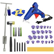 PDR Paintless Dent Repair Tool Dent Puller Kit Pops a Slide Hammer for Automobile Body Motorcycle Refrigerator Washer Dent Removal