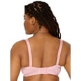 thumbnail image 3 of Fruit of the Loom Women's Cotton T-Shirt Bra, 2-pack, Sizes 34A-42DD, 3 of 7