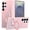 Pink, variant on Samsung Galaxy S26 Ultra Case with Ring Kickstand - MagSafe Compatible, Translucent Matte Slim Shockproof Cover, Military Grade Drop Protection - Black
