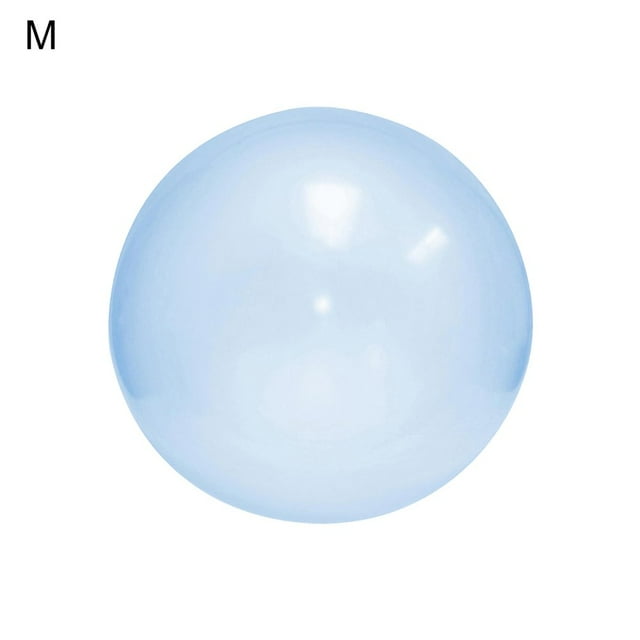 Giant Elastic Water-filled Ball TPR Interactive Toy Water Filled Ball for Swimming Pools(Yellow)