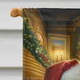 thumbnail image 3 of English Springer Spaniel and Santa Claus House Flag 28 in x 40 in, 3 of 7