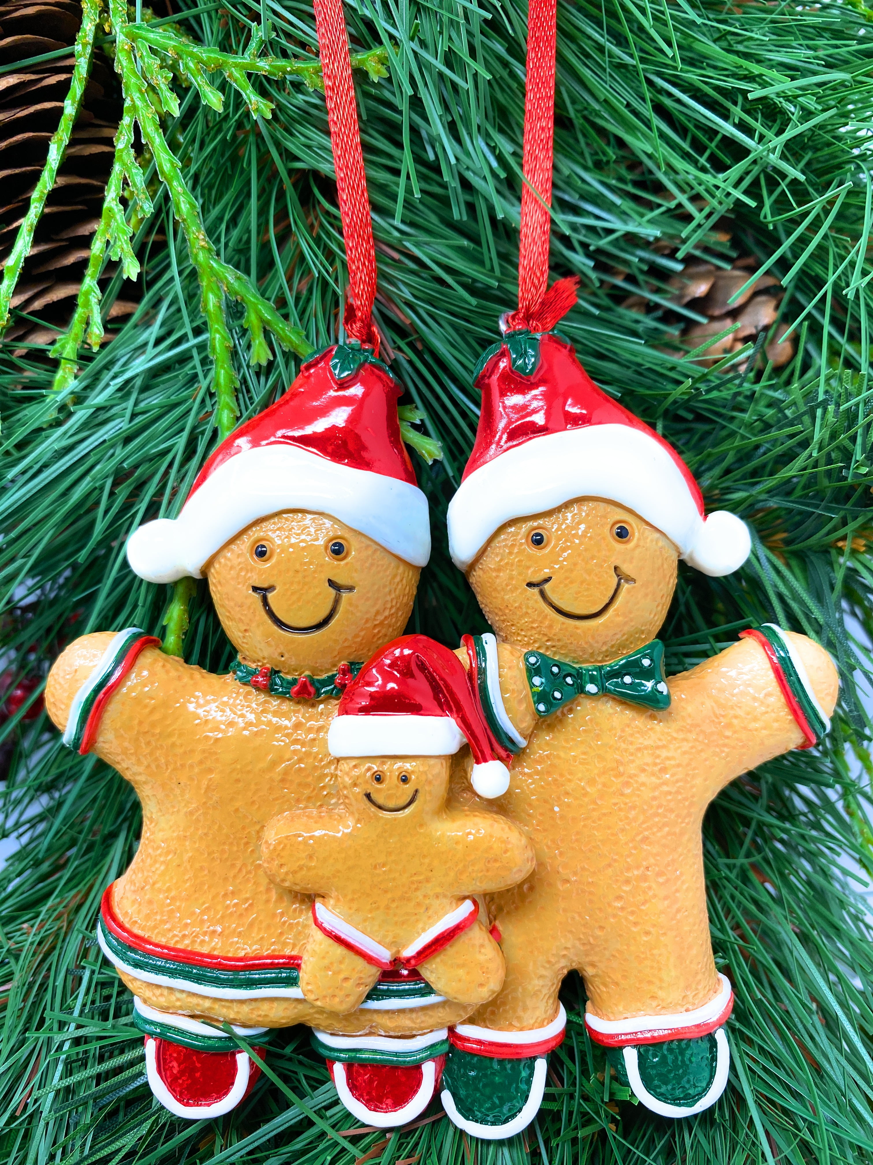 Christmas Ornaments Tree Decorations Gingerbread Man