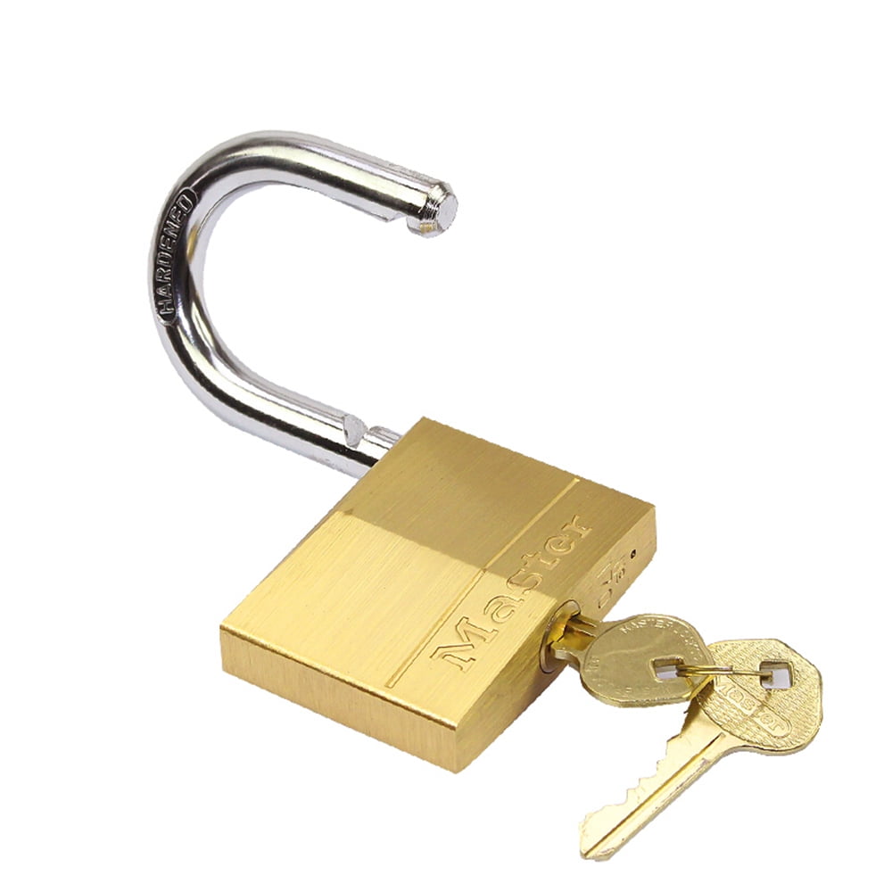 Master Lock Master Solid Brass Padlock Gate Lock Garage Lock Warehouse Lock Sheds Lock Drawer