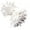White, variant on Multipurpose Fabric Flower Components for Sewing Decorations and Art Projects
