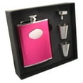 thumbnail image 3 of Visol Products Leatherette Stainless Steel Hip Flask Gift Set, 3 of 3