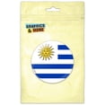 thumbnail image 1 of Uruguay National Country Flag Pinback Button Pin Badge, 1 of 2