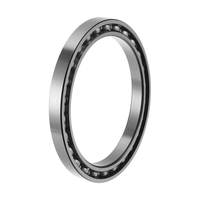 Unique Bargains Roulements à Billes Rainures Profondes 6819 95x120x13mm P5 Roulements Lubrifiés Type Ouvert 1 Pce Roue de Scooter Planche à Roulettes Universelle Ton Argent