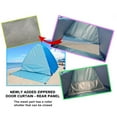 thumbnail image 5 of Kezqiaxn Tents for Camping, Camping Tent, Hand Throwing Speed Opening Fully Automatic Tent Backpacking Tent With Carry Bag, Backpack Tent for Family Beach Hiking Travel Orange, 5 of 5