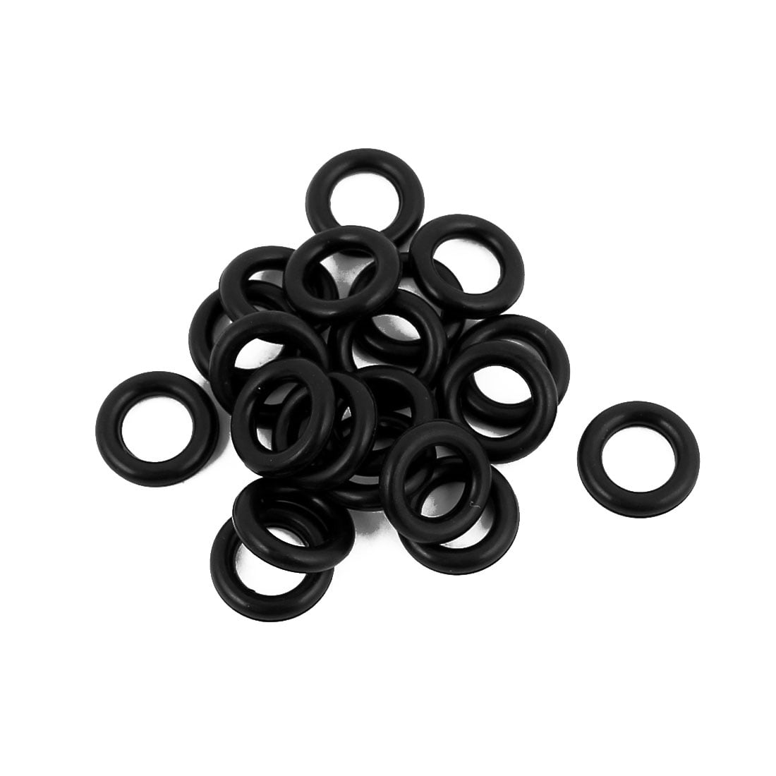 20Pcs 9mm x 1.9mm Rubber Orings NBR Heat Resistant Sealing Ring Grommets Black Walmart Canada