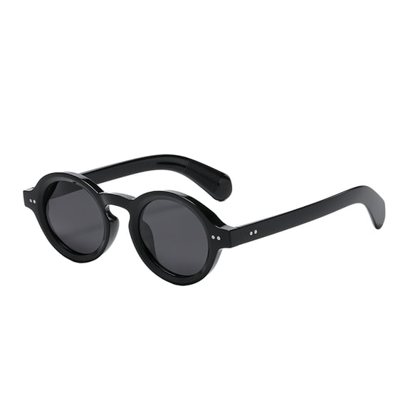 Xinwanna Polarized Sunglasses UV Protection 90s Retro Style Windproof Unisex Spectacles Round Lens Block Sunlight Vacation Beach Spectacles Outdoor Eyewear (Type A)