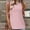 Pink, variant on TIANZEN Tank Tops For Women Sleeveless Eyelet Shirts High Crew Neck Cute Summer Loose Fit Top Adventure Tops Women 1xl Tops for Women Any Day