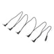 thumbnail image 5 of Ways Cable de alimentación en cadena Margarita, Cable en cadena Margarita de 1 a 5 vías Cable de Pedal de efecto de guitarra Ultra sensible, 5 of 9