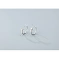 thumbnail image 5 of APIPEE Titanium Micro Cubic Zirconia Hinged Nose Hoop Ring Jewelry Unisex, 5 of 7
