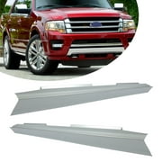 Kojem Slip-on Outer Rear Steel Rocker Panels Cover Left & Right Replacement  for 2007-2017 Ford Expedition Cab Rust Repair
