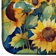 thumbnail image 4 of Carolines Treasures DAC1610DDM 21 x 14 in. Sunflowers in Watercolor Dish Drying Mat, 4 of 5