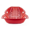 thumbnail image 4 of Slippery Racer Downhill Xtreme Adults and Kids Toboggan Snow Sled, Red, 4 of 11