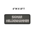 thumbnail image 2 of Fantasy Sci-fi Hook and Loop Warhammer Sigmar Game RPG 4" W x 1.5" T Iron/Sew On Decorative Patch Funny Saying Biker Emblem, 2 of 2