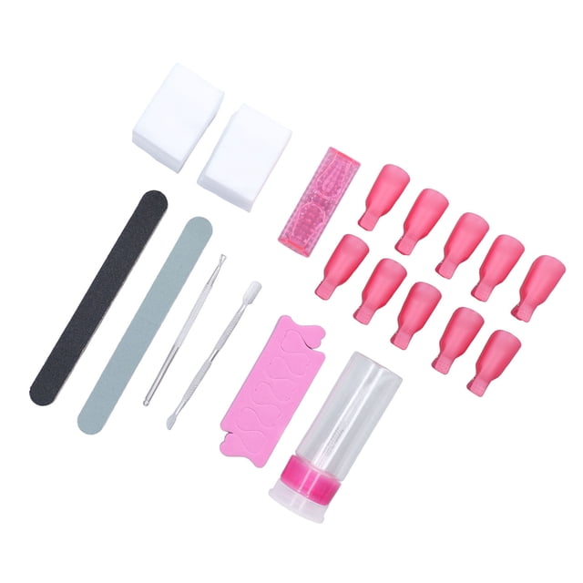 Pinzas para quitar esmalte de uñas, kit para quitar esmalte de uñas en gel, kit para quitar esmalte de uñas en gel, construcción robusta