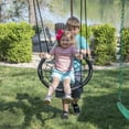 thumbnail image 6 of Backyard Discovery Endeavor II Cedar Wood Swing Set, Slide, Play Deck, Double Rock Wall, 6 of 12