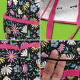 thumbnail image 5 of Daisy Flowers Garden Tools Bag, Water-proof Oxford Garden Tote Home Organizer Gardening Tool Bag Kit Holder with 8 Pockets for Indoor and Outdoor Gardening(Tools Not Included), 5 of 6