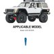 thumbnail image 5 of Brazo servo Ounissouiy para 1/8 1/10 Axial WPL Trx6 Crawler, 5 of 6