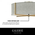 thumbnail image 3 of Hinkley Lighting - Two Light Foyer Pendant - Axis - 34W 2 LED Small Semi-Flush, 3 of 14