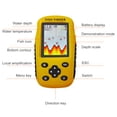 thumbnail image 4 of Graflsoa Wireless LCD Fish Finder with Depth, Temperature, and Fish Size Detection for Lakes, Rivers, and Seas (Yellow, Built-in Battery), 4 of 7