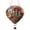 A, variant on Hot Air Balloon Solar Hanging Lantern with Flickering Flame Light Outdoor Solar Hanging Ornament for Garden Yard Patio Farmhouse Decoration