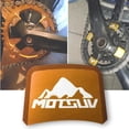 thumbnail image 3 of Perno de manivela de piñón cuadrado de bicicleta MTB de alta resistencia de aleación de aluminio, 3 of 5