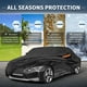 thumbnail image 2 of Funda de coche Bargains de aluminio para exteriores, funda a prueba de agua con cremallera en la puerta del conductor, negra para Lexus LC, 2 of 7