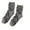 Gray, variant on Xfvqtps Womens Mid Length Socks with Leopard Print and Half Fleece Coral Fleece Thickened Warm Comfortable Breathable Soft Sleeping Socks Black