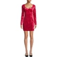 thumbnail image 2 of Madden NYC Junior's Velvet Corset Bodycon Dress, 2 of 5