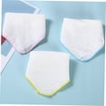 thumbnail image 3 of AURARMLET 9Pcs Cotton Small Towel Square Kerchief Saliva Wiper with Assorted Colors, 3 of 4