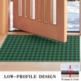 thumbnail image 3 of Green Black Checkerboard Checkered Pattern Door Rugs,Washable Non Slip Door Mats Indoor,Decorative Door Mats,Entry Mat Indoor for Entrance,Bedroom,Kitchen,Bathroom,17"x30", 3 of 6