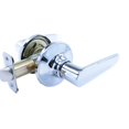 thumbnail image 3 of Pamex FLG601 Olympic Lever with Round Rose Privacy Lockset Grade 3, Satin Nickel, 3 of 4
