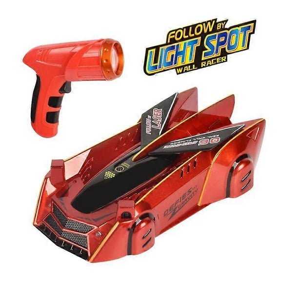 Remote Control Race Wall Climbing Car Radio Controlled Laser Gun Stunt Xmas Toy