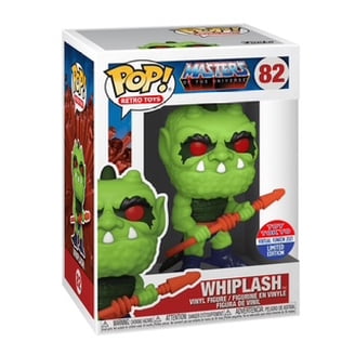 Masters of the Universe He-Man sur Battlecat Flocked US Pop exclusive