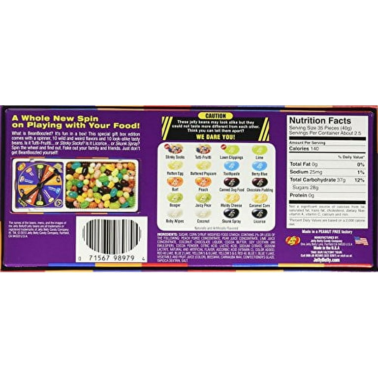 Jelly Belly BeanBoozled Jelly Beans & Spinner Game