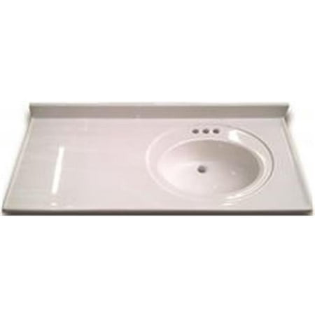 Premier 2474655 Bathroom Vanity Top, 43 Inch Vanity Top With Right Offset Sink